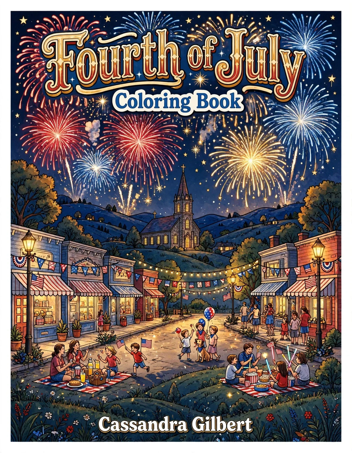 Celebrate Every Spark: The 4th of July Coloring Book Is Here!
