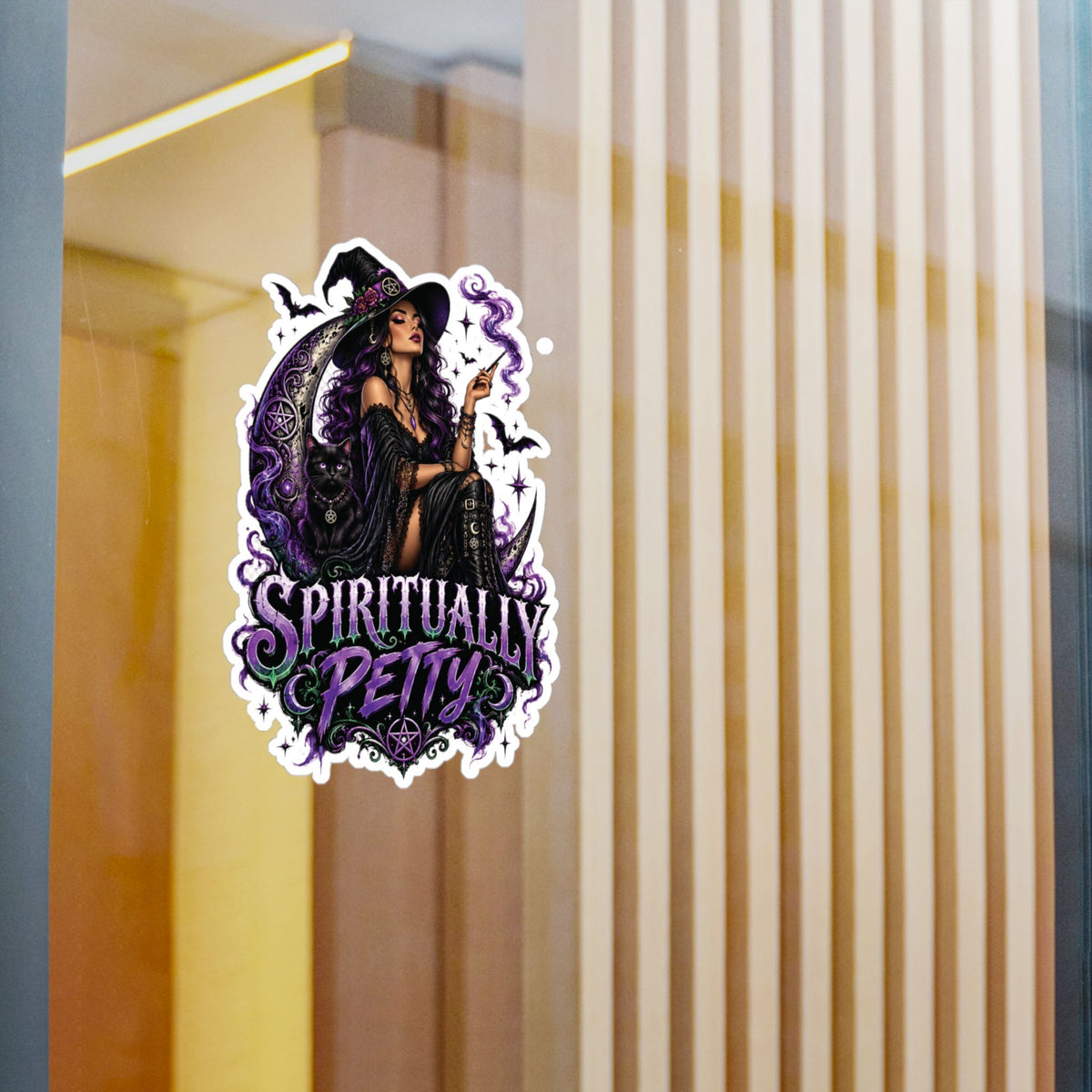Spiritually Petty Sticker( Not a Digtal Download Actual Product)