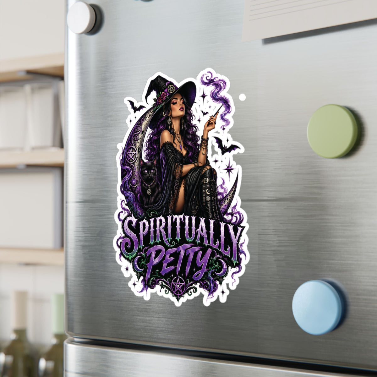 Spiritually Petty Sticker( Not a Digtal Download Actual Product)