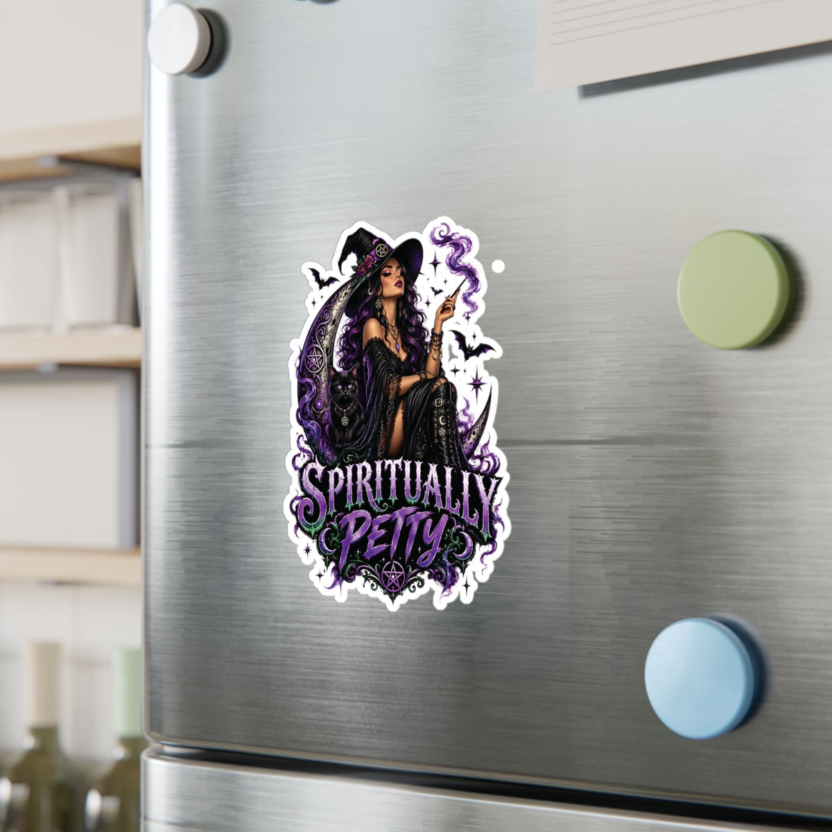 Spiritually Petty Sticker( Not a Digtal Download Actual Product)