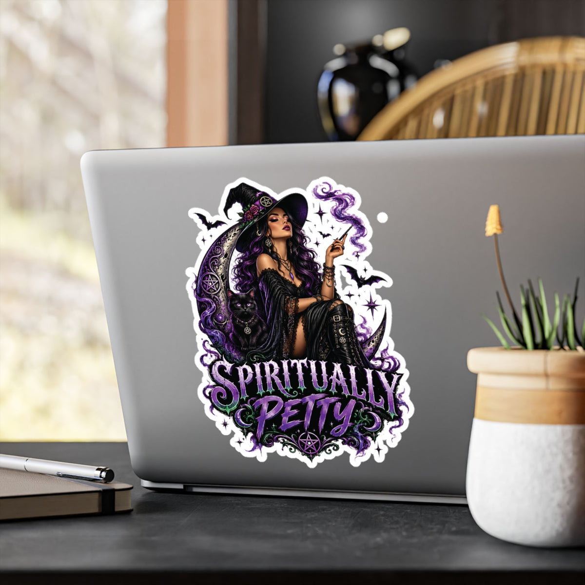 Spiritually Petty Sticker( Not a Digtal Download Actual Product)