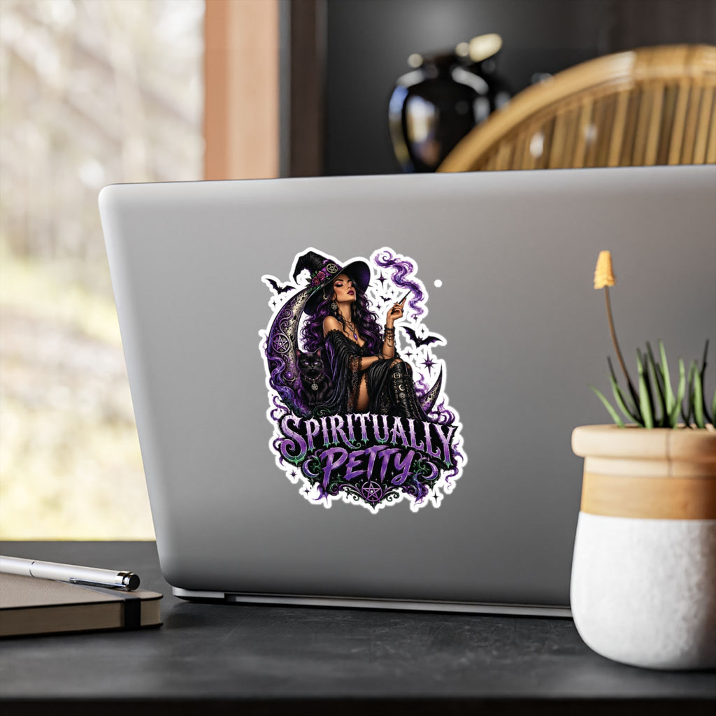 Spiritually Petty Sticker( Not a Digtal Download Actual Product)