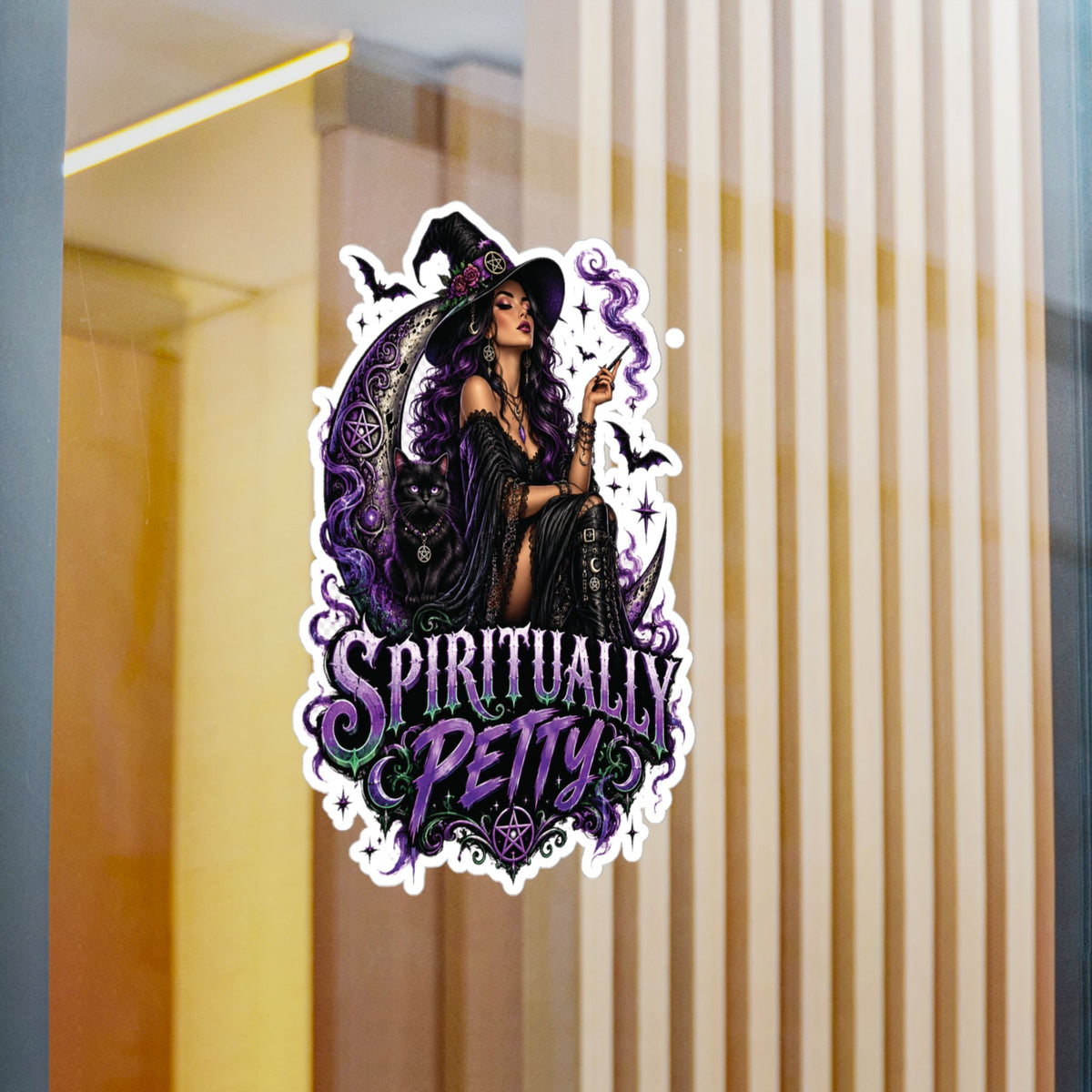 Spiritually Petty Sticker( Not a Digtal Download Actual Product)