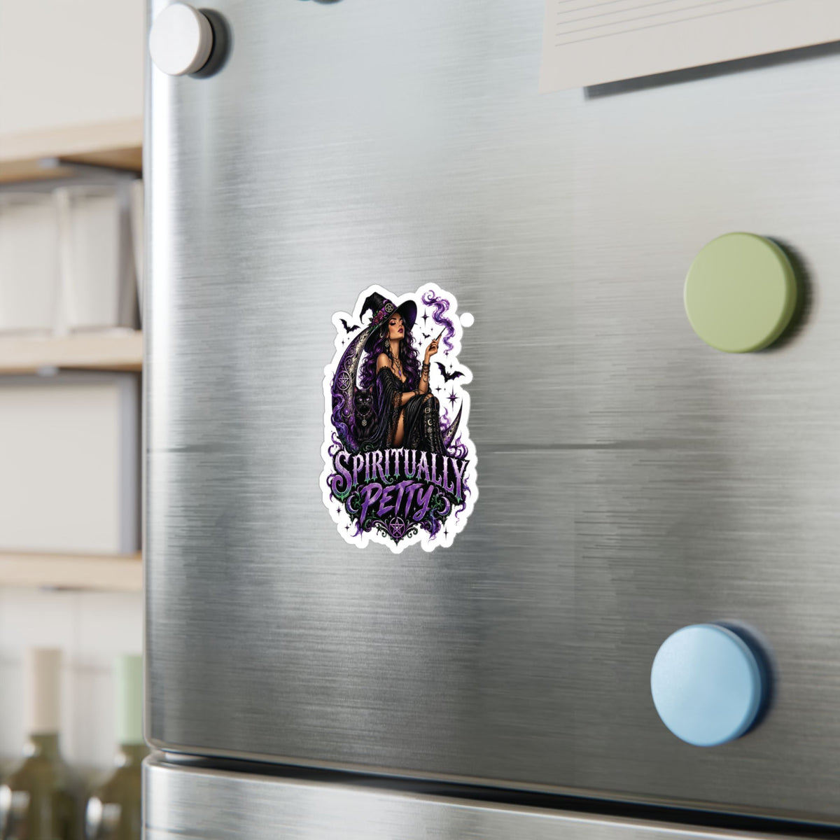 Spiritually Petty Sticker( Not a Digtal Download Actual Product)