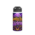 Halloween Skeleton Water Bottle — Spooky Scary Pumpkin Stainless Steel Bottle