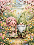 Spring Gnomes Coloring Book (Digital Download)*