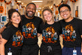 Halloween Male Gnome Respiratory Therapist For Life t-shirt — black Gildan G500 Heavy Cotton tee with a male gnome respiratory therapist Halloween design
